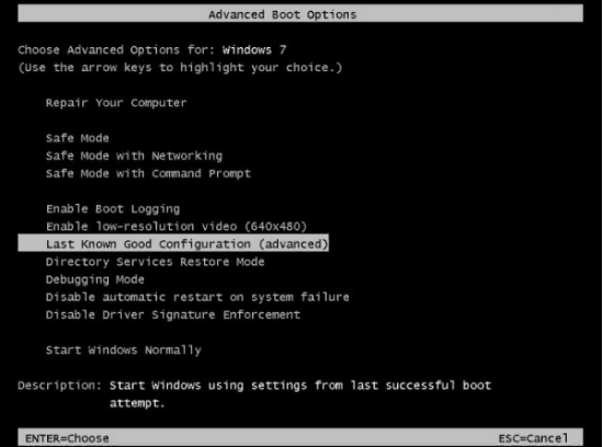 CLASSPNP.SYS не грузится в безопасном режиме Windows 7