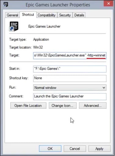 Epic Games Launcher: Похоже возникли проблемы с сетевым подключением
