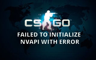 Failed to initialize NVAPI with error 0xFFFFFFFE в CSGO