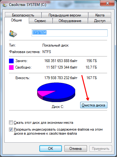 Как почистить диск С от ненужных файлов, очистить диск C