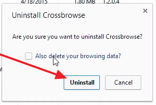 Как полностью удалить Crossbrowser с компьютера на Windows 7