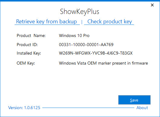 Как узнать ключ продукта Windows 10: как сохранить в текстовый файл