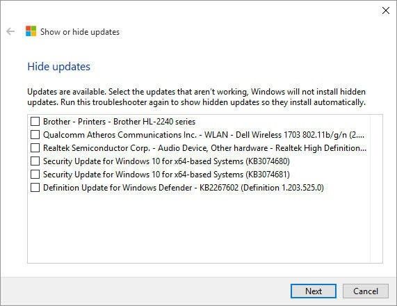 Microsoft выпустила программу для блокировки проблемных обновлений в Windows 10