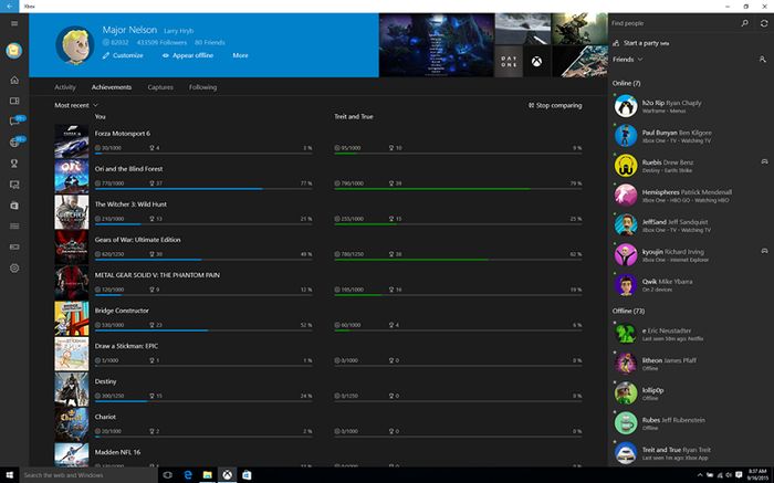 Новая версия приложения Xbox для Windows 10 и анонс Xbox Beta