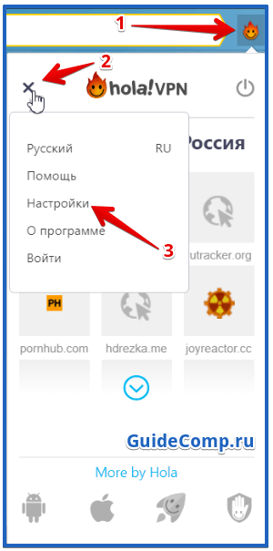 Особенности бесплатного ВПН-плагина Холла для Yandex browser
