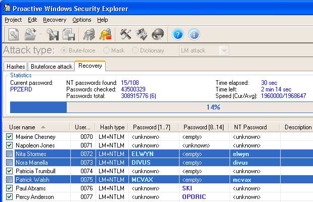 Proactive Windows Security Explorer