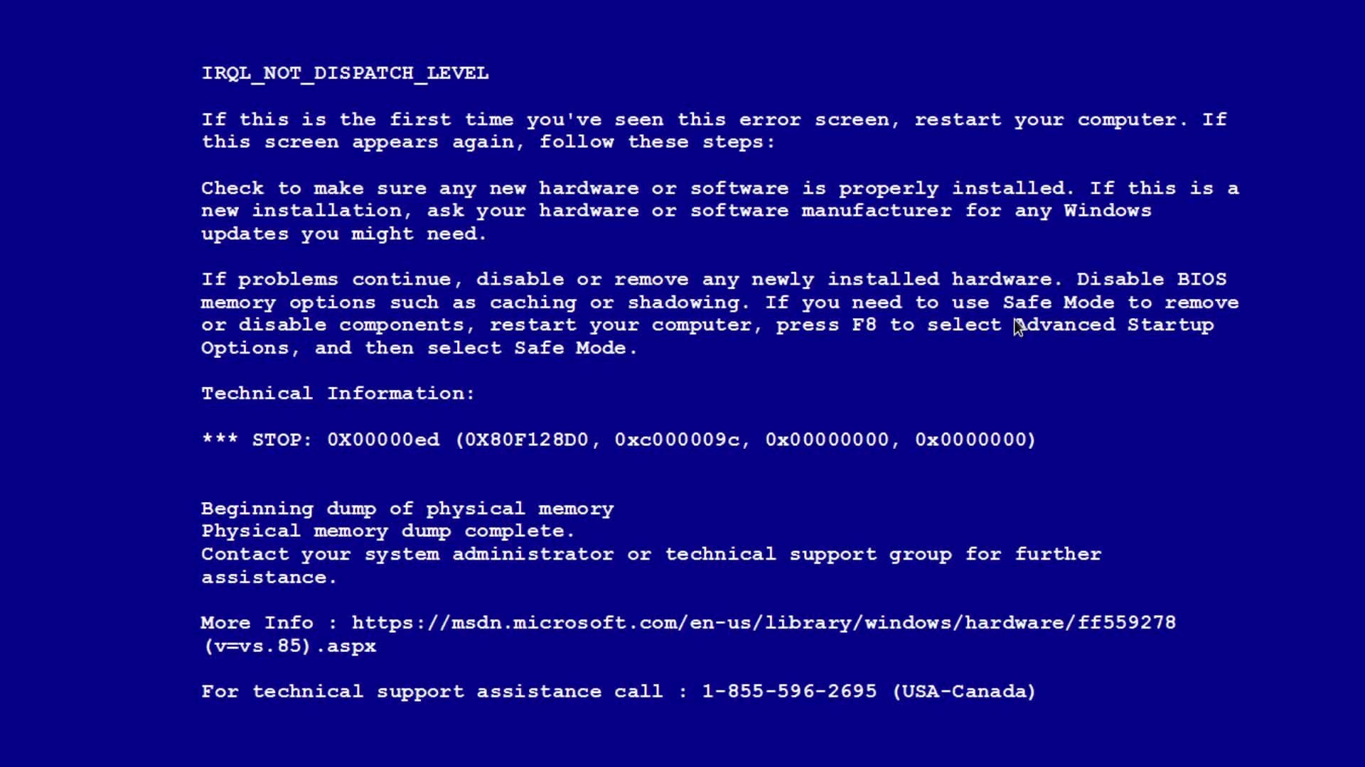 Синий экран смерти: STOP 0x000000ED Unmountable boot volume - как исправить ошибку и загрузить Windows
