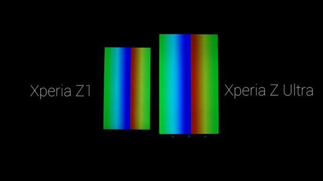 Тест-сравнение дисплея Sony Xperia Z1 и Sony Xperia Z Ultra