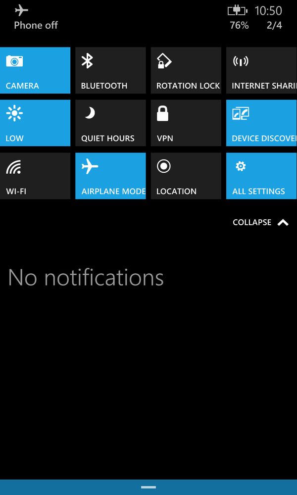Windows 10 для смартфонов: первые скриншоты Technical Preview